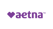 Home 8 Purple Aetna logo with heart